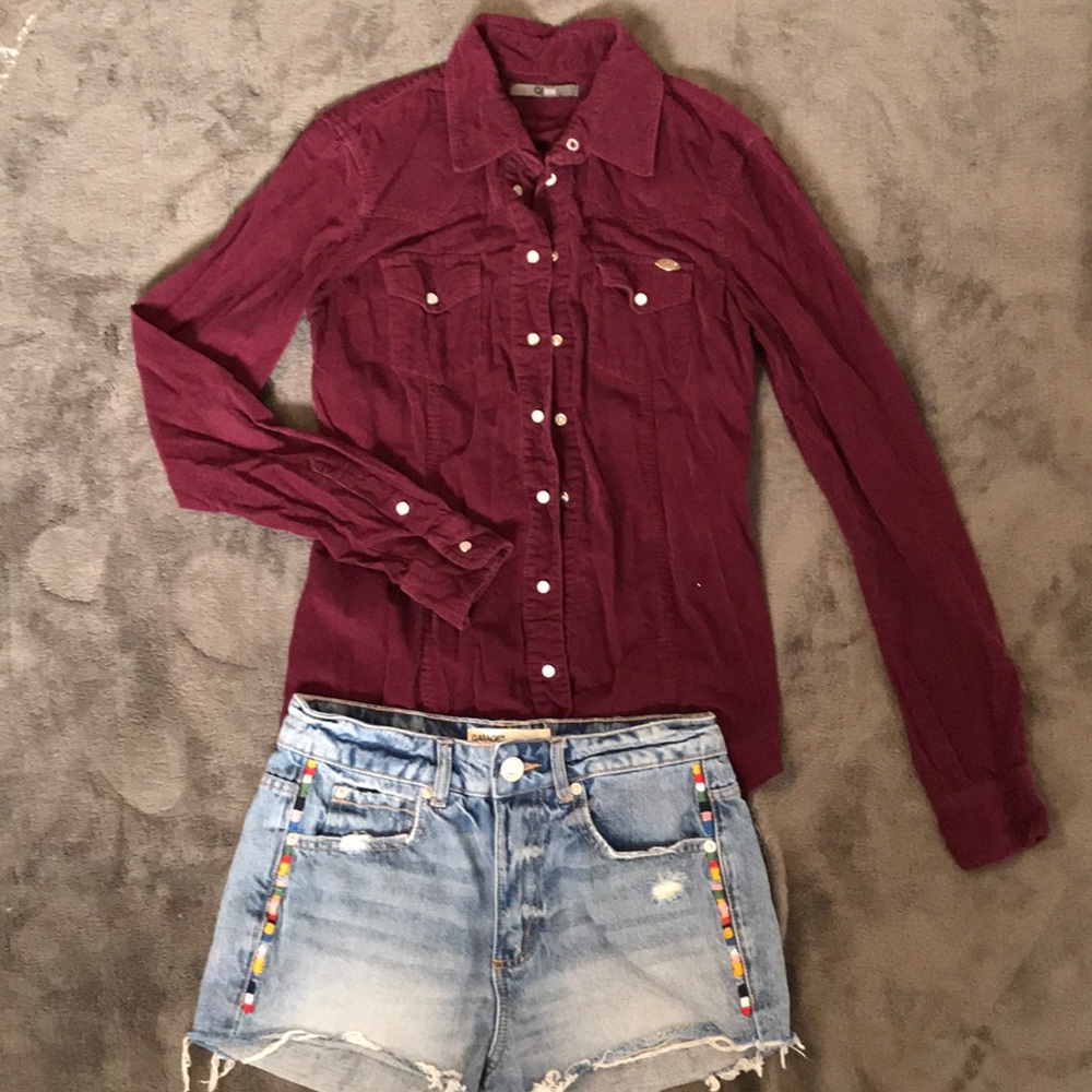Corduroy shirt